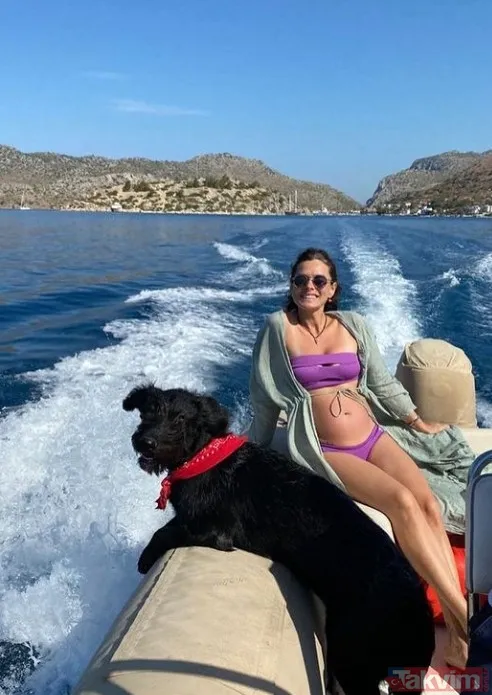 Özge Özpirinçci'den hamilelik pozları! O kareler ilk kez ortaya çıktı görenler hayran kaldı: "Zaman nasıl geçti inanamıyorum" - 18