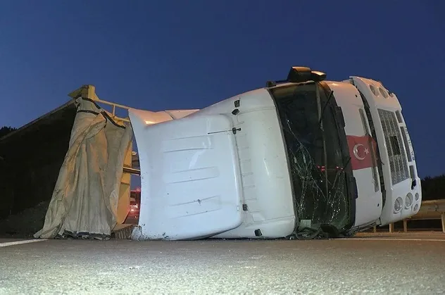 İstanbul Havalimanı yolunda trafik kazası