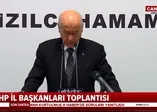Bahçeli'den önemli açıklamalar