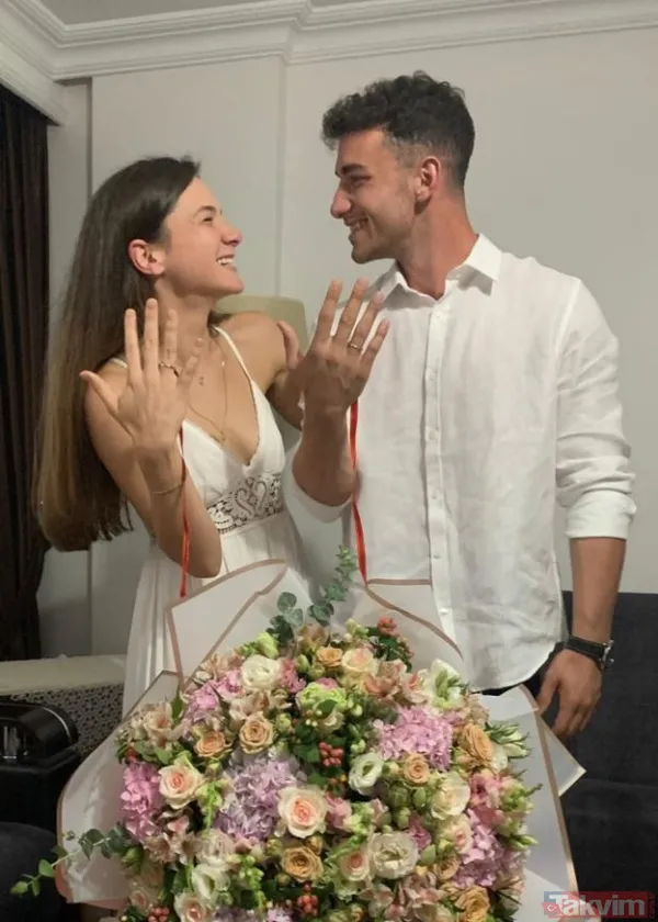 Nisa Bölükbaşı’nın nişan fotoğraflarının ardından... Survivor şampiyonu Ogeday Girişken’den dikkat çeken paylaşımı! “Evlen bu kızla” - 15