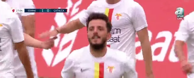 Edirnespor 1-0 Çatalcaspor | Ziraat Türkiye Kupası 2. tur maçı! GOL: Hakan Akman