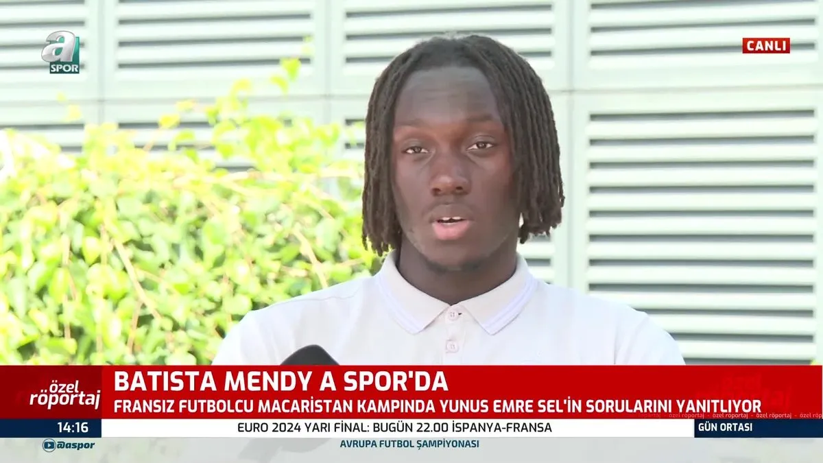 Batista Mendy A Spor'a konuştu: 