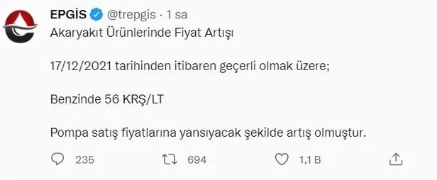benzin fiyatlari ne kadar 17 aralik epgis benzin ne kadar oldu istanbul ankara izmir benzin litre fiyati ne kadar kac tl takvim