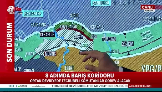 Türkiye ve Rusya hangi bölgelerde ortak devriye yapacak?