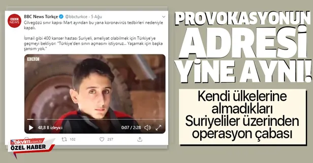 Yine BBC Türkçe, yine provokasyon