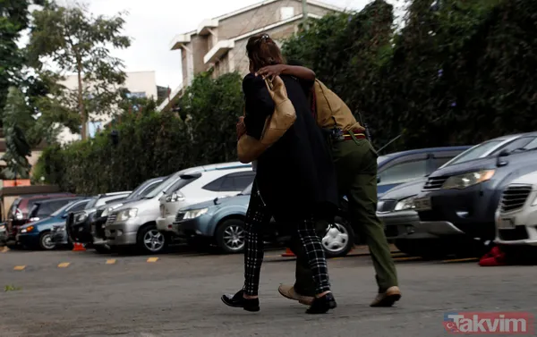 Kenya'da lüks otelde patlama! Silah sesleri de duyuldu - 33