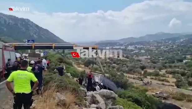 İşte İbrahim Tatlıses'in kaza geçirdiği yerden ilk görüntüler