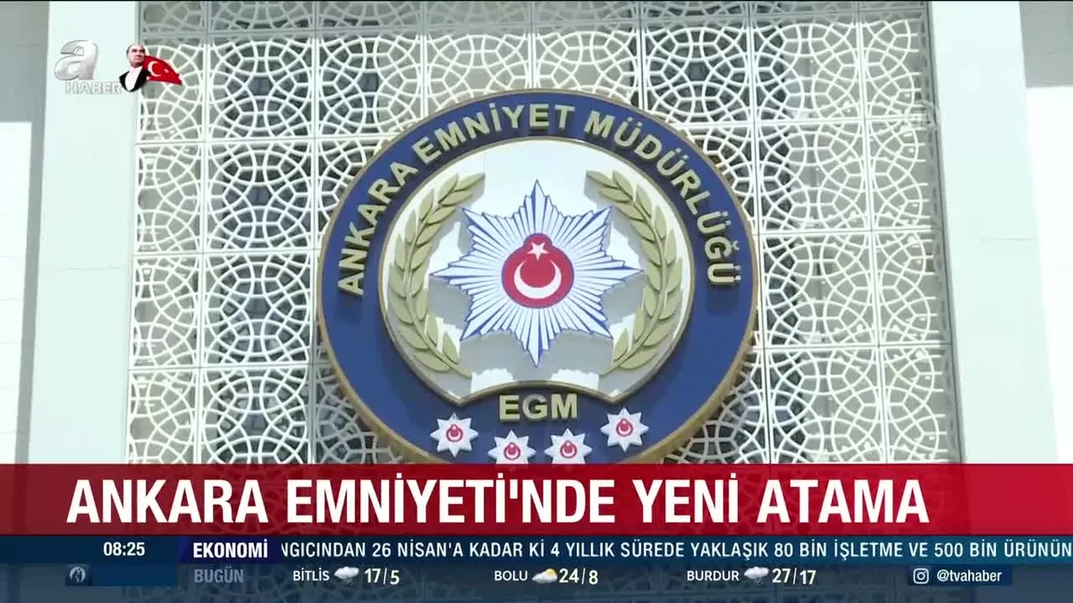 Ankara Emniyeti'ne yeni atama!