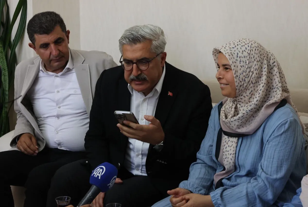 Şehit eşinden anlamlı mesaj: Süreci destekliyorum