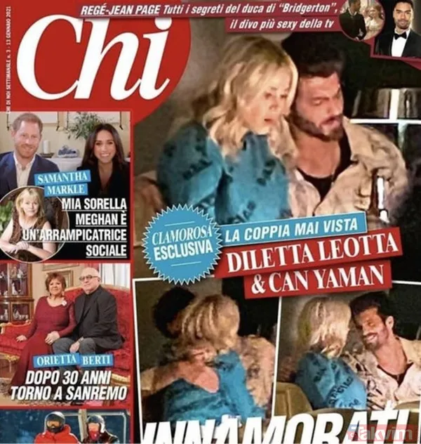 Can Yaman Diletta Leotta ile 'Roma'da aşk başka' diyor! Spor spikeriyle ortaya çıkan yeni görüntüler sosyal medyayı salladı - 8