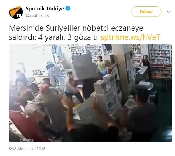 Eczaneye Suriyeliler saldırdı yalanı!-5