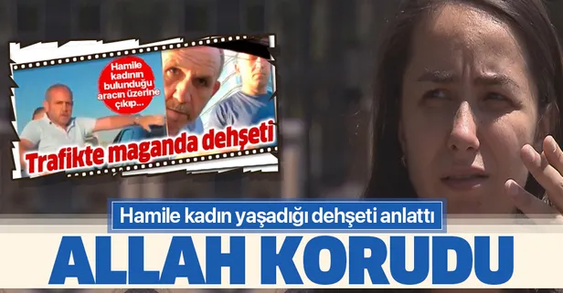 Hamile kadın yaşadığı dehşeti anlattı