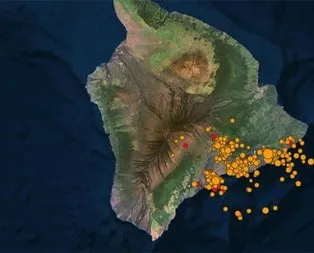 Hawaii bir günde 453 kez sallandı