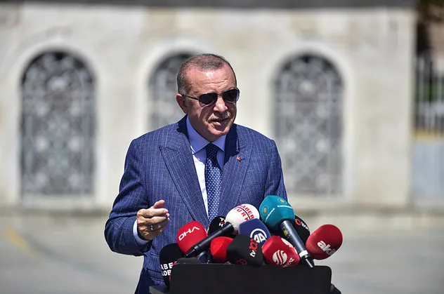 SON DAKİKA! Başkan Erdoğan'dan Sözcü Gazetesi'nin Ayasofya manşetine çok sert tepki