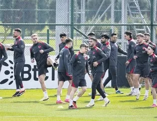 Milli takım maça hazır