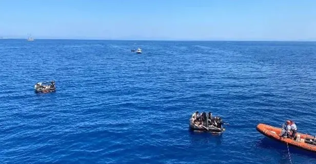 Kuşadası’nda 114 düzensiz göçmen kurtarıldı