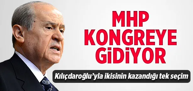 MHP kongreye gidiyor
