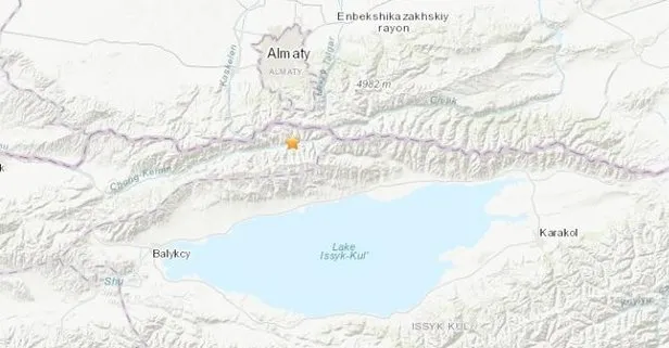 Kazakistan’da korkutan deprem! Kırgızistan’da da hissedildi