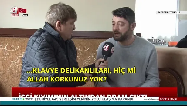CHP'li belediyenin kovduğu işçi A Haber'e konuştu: Hiç mi Allah korkunuz yok?