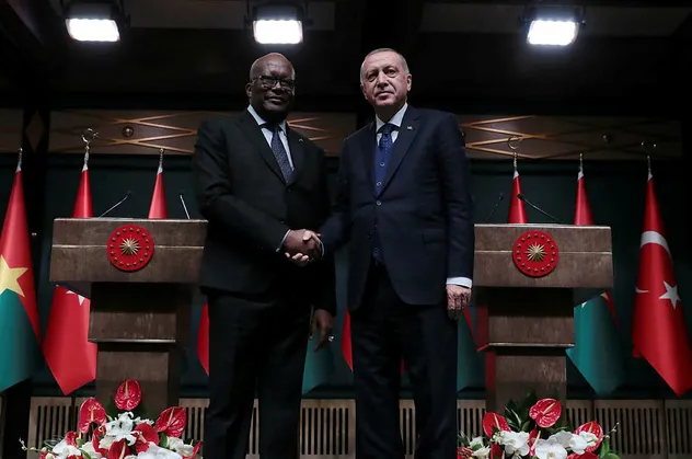 Burkina Faso Cumhurbaşkanı Kabore, Ankara'da
