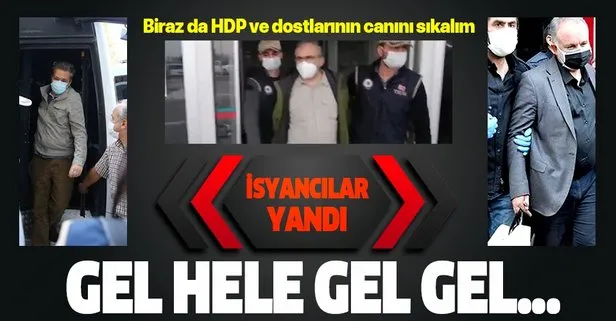 Kobani isyancıları yandı
