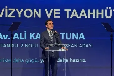 İstanbul 2 Nolu Barosu’nda başkanlık yarışı! Ali Kasım Tuna adaylığını açıkladı projelerini anlattı