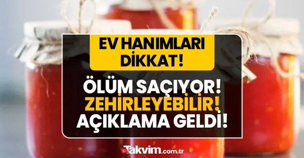 Kışlık konserve hazırlarken bunlara dikkat etmeyenler yandı! Ev hanımları dikkat zehir saçıyor!
