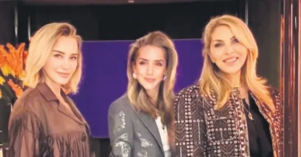 Sosyetik güzellerden geceliği 350 bin TL otelde lüks tatil! Aslı Gümüşel ile Arzu Sabancı New York sokaklarını talan etti