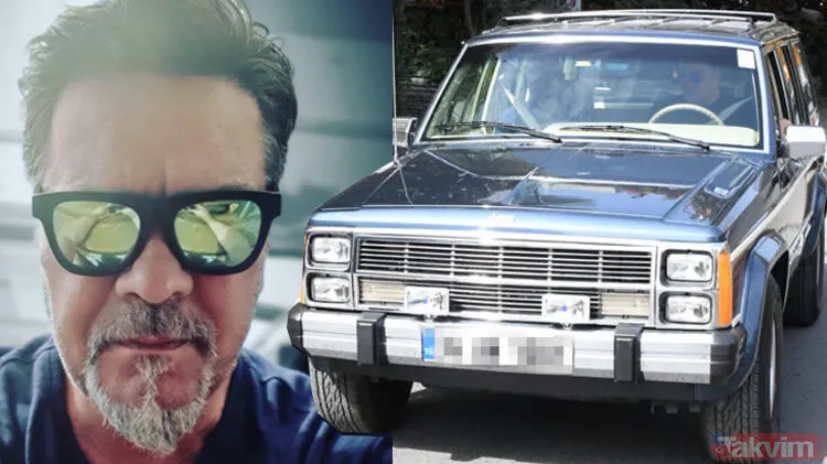 Beyazıt Öztürk eski bir cipte görüldü! 51 yaşındaki White'ın arabası ...