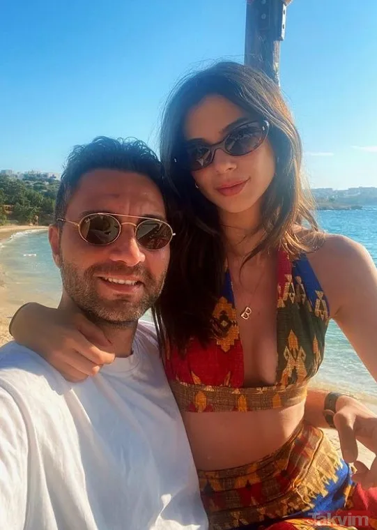 Defne Samyeli'nin kızı Deren Talu bikinili kareleriyle ortalığı kasıp kavurmuştu! Bu kez sevgilisi ile aşka geldi Baran Tınaz ile plajda... - 6