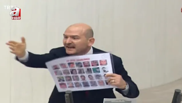 İçişleri Bakanı Süleyman Soylu'dan Meclis'te HDP'lilere sert sözler!