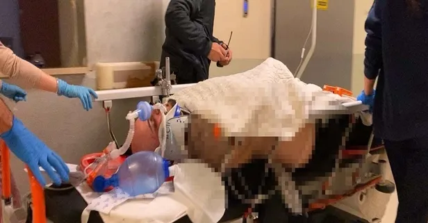 Bursa İnegöl'de otomobille çarpışan skuterlı başını kaldırıma vurdu: Durumu ciddi