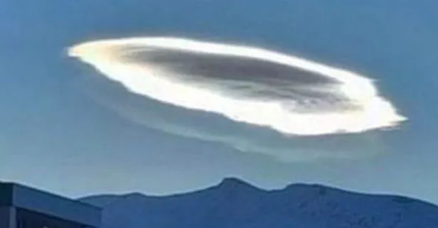 Görenler UFO sandı! Niğde’de mercek bulutu...