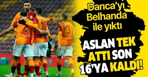 Galatasaray, Ziraat Türkiye Kupası’nda son 16’ya kaldı | Galatasaray 1-0 Darıca Gençlerbirliği GOLÜ İZLE