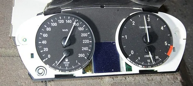 Hız ibresi 160 kilometrede takılı kaldı