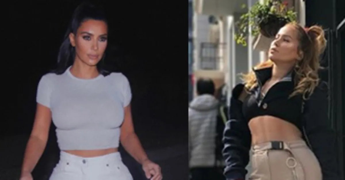Kim Kardashian kalçasına sahip olmak için bunu da yaptı! Kosova’nın Lady Gaga’sına bakın!