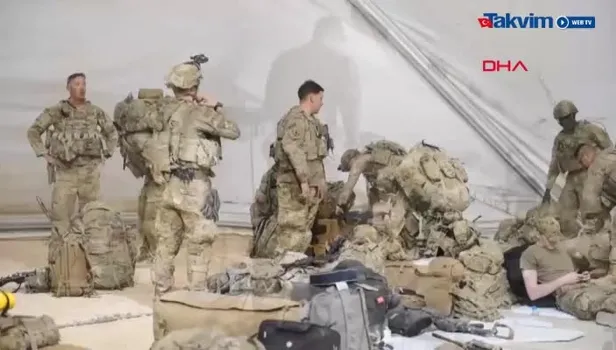 Suriye'den ayrılan ABD askerlerinin yeni görüntüsü ortaya çıktı