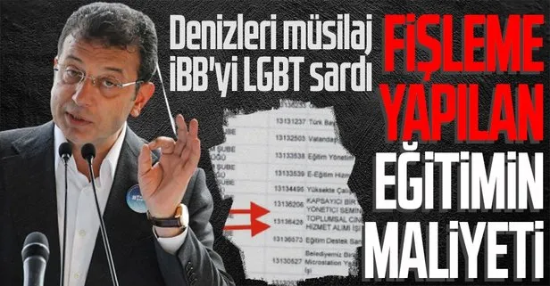 LGBT eğitiminin İBB'ye maliyeti