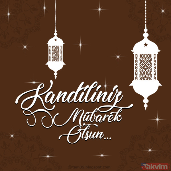 Facebook, WhatsApp, Instagram için BERAT KANDİLİ DİLEKLERİ resimli, hareketli gifler | Sevgiliye, eşe, akrabaya kandil mesajları! 17 MART BERAT KANDİLİ MESAJLARI 2022 - 4