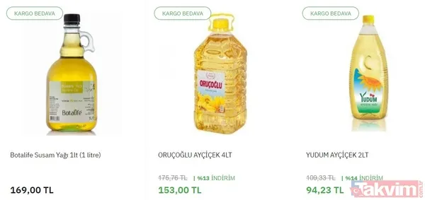 Oruçoğlu Ayçiçek Yağı Pet 4 Lt 153 Tl