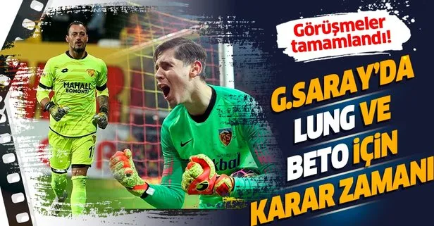 Görüşmeler tamamlandı! Galatasaray’da Lung&Beto için karar zamanı...