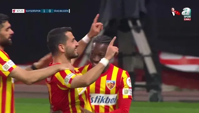 GOL | Kayserispor 1-0 Sivas Belediyespor (Ziraat Türkiye Kupası)