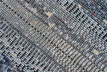 Çin arabası BYD Kocaeli'ne getirildi! Binlerce araç havadan böyle görüntülendi