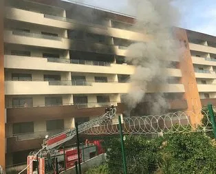 Hatay’da otel yangını!