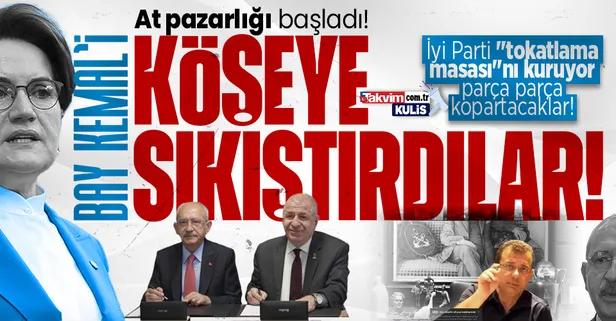 CHP Lideri Kılıçdaroğlu fena köşeye sıkıştı! Bir yanda "zoom cuntası" diğer yanda "gizli protokol" isyancıları! "At pazarlığı" başladı: İyi Parti Bay Kemal'i "kumar masası"nda tokatlayacak!