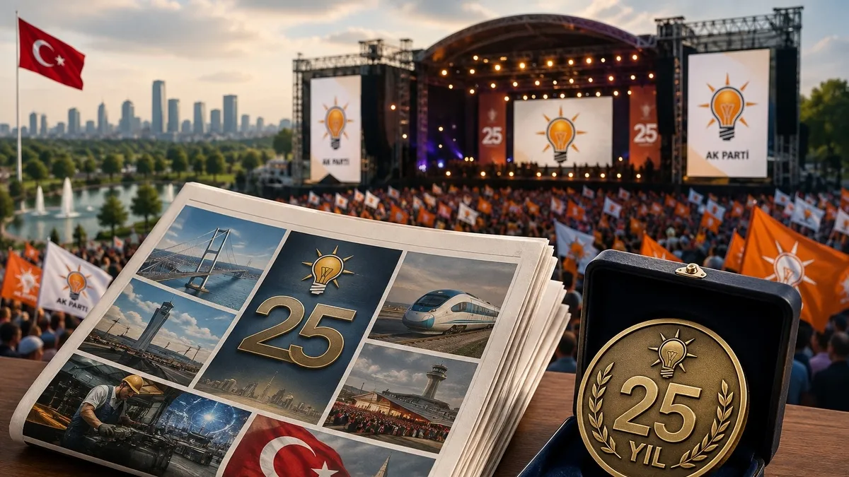 AK Parti'den hizmetle geçen 25 yıla özel gazete! Çeyrek asırlık icraatlar anlatılacak