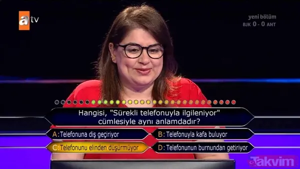Kim Milyoner Olmak İster'de 125 bin TL'lik zor matematik sorusu: Hangisi bir narsistik sayı değildir? - 2