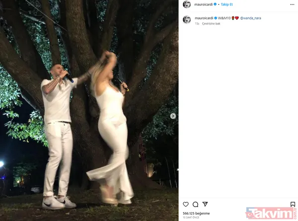 Birlikte koskoca 10 yıl "Prensler vardır ve ben onu buldum" Mauro Icardi ve eşi Wanda Nara'nın aşk dolu yıl dönümü paylaşımları - 18