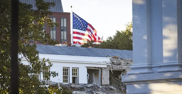 Trump balo salonu için Beyaz Saray’ı yıktırıyor