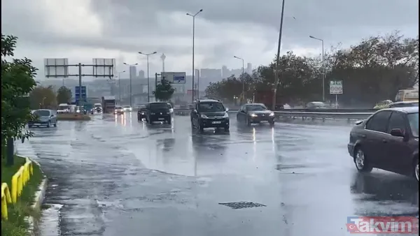 HAVA DURUMU | Meteoroloji ve valilik uyardı beklenen yağış geldi! İstanbul dahil birçok ilde yollar göle döndü! | 28 Eylül 2023 hava durumu - 3